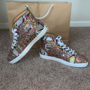 Loox Strass  Hightop Christian Louboutin Paris